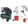 Compressor de Ar 8,5 pcm 24 Litros - EURO 210/24 - Einhell Com Kit de Pintura 110v - 1