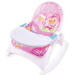 Cadeira de Descanso Bebê Repouseira Baby Style Little - Rosa - 1