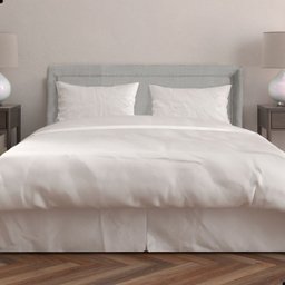 Cabeceira de Cama Box Estofada 140 Cm Casal Linho Stela - 2