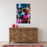 Quadro Decorativo Animais Cães Dachshund Futuristas - 180x100 Cm - 5