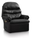 Ver imagem 2 de Poltrona do Papai Reclinavel em Courino Conforto Botão Preto