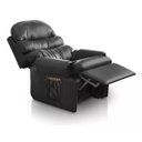 Ver imagem 4 de Poltrona do Papai Reclinavel em Courino Conforto Botão Preto