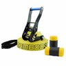 Slackline Zamboo Basic Treevest Black 15 Metros - Amarelo - 1