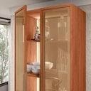 Ver imagem 4 de Cristaleira 2 Portas Reflecta com Led e 1 Gaveta Lumy