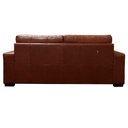 Ver imagem 5 de Sofá de Couro 3lgrs Londres 206cm M06 Conhaque com Brilho