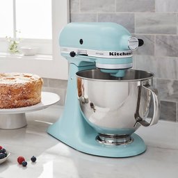 Batedeira Planetária Stand Mixer 110v Kitchenaid Azul - 4