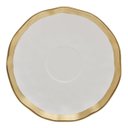 Ver imagem 3 de Xícara Café Porcelana Dubai Branco Dourado Dubai 90ml Wolff 23837