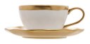 Ver imagem 1 de Xícara Café Porcelana Dubai Branco Dourado Dubai 90ml Wolff 23837