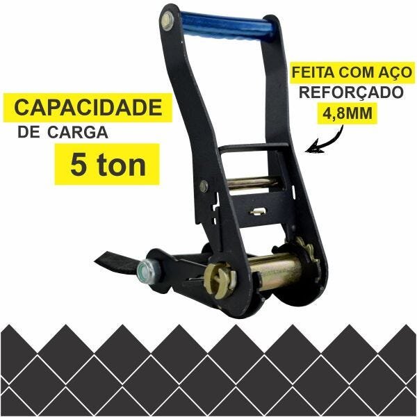 Slackline Zamboo Basic Black 20 Metros - Azul - 2