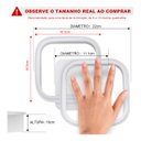 Ver imagem 3 de Luminária Led 3em1 Quadrado Moderno Bivolt 20w Sobrepor Pret