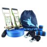 Slackline Jump Ergo 2 Pro 30 Mts Azul - Kit Completo - Zampo Slackline - 1