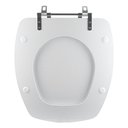 Ver imagem 5 de Assento Sanitário Tampa de Vaso Branco Mdf Laqueado Thema para Bacia Incepa