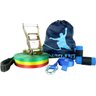 Slackline 20 Metros - Reggae + Protetor + Bolsa + Backup - 1