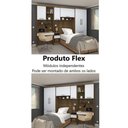 Ver imagem 5 de Guarda Roupa Solteiro Modulado com Escrivaninha Paris Luciane M01:cinnamon