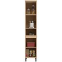 Ver imagem 2 de Paneleiro 40 Cm 2 Portas com Vidro Andria 5601 Móveis Sul
