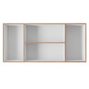 Ver imagem 3 de Armario Aereo 4p 120 Cm Mara Savana Off White Mobbs