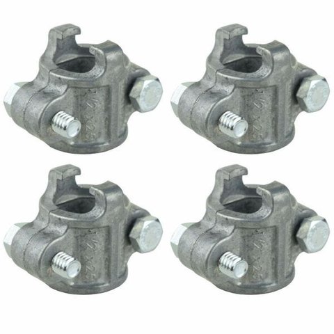 Abraçadeira 1/2" para Mangueira de Alta Pressão Lava Auto - Kit 4 unid.
