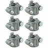 Abraçadeira 1/2" para Mangueira de Alta Pressão Lava Auto - Kit 6 unid. - 1