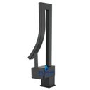 Ver imagem 3 de Torneira Lavabo Banheiro Monocomando Curve Preta 2172:Preto Fosco