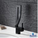 Ver imagem 6 de Torneira Lavabo Banheiro Monocomando Curve Preta 2172:Preto Fosco