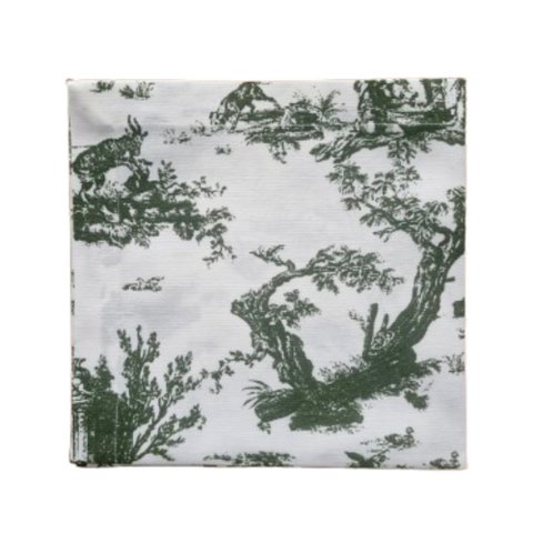 Guardanapo Toile de Jouy Verde