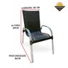 Cadeira Colômbia para área gourmet, varanda, piscina, sacada, Área externa, Edícula, Jardim 38 - 2