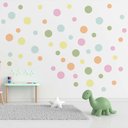 Ver imagem 3 de Adesivo De Parede Decorativo Bolinhas 2 medidas