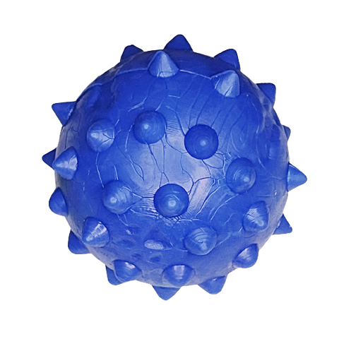 Brinquedo para Cães Bola Pula Pula 75mm Mamona Azul