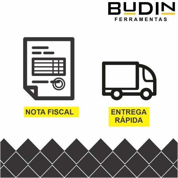 Bico Esguicho Regulável 1,5mm Cinza Lavadora Pistão Alta Pressão com Abraçadeira e Espigão 1/2 - 5