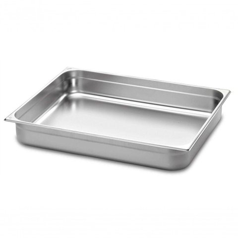 Kit 6 Cubas Gastronomica Inox 1-1x100mm com Tampas Brasinox