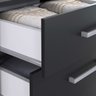 Comoda Gisele 4 Gavs 2 Portas Onix - 4