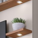 Ver mais imagens de Estante Painel para Tv 70 Pol com Led Itapema C04 Freijó Off White Matte - Lyam Decor