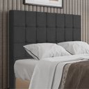 Ver imagem 2 de Cabeceira Queen 158 cm Lots Veludo Preto Soon