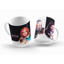 Ver imagem 1 de Caneca Ecf The Witcher - Triss, Geralt, Yennefer Porcelana Branca 325ml