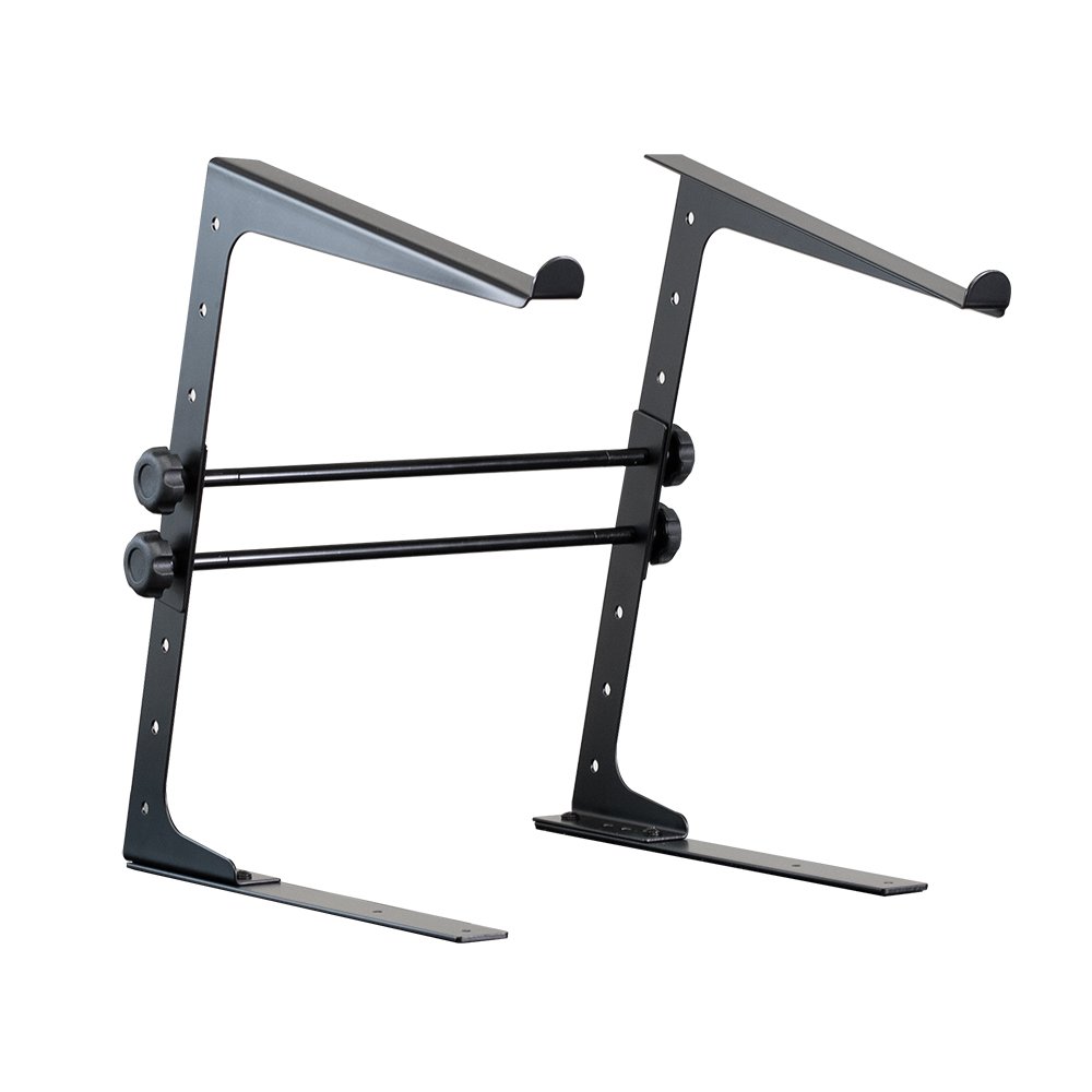 Supporto Regolabile Per DJ, Porta Laptop E Controller, Struttura In Acciaio, Max 81.6kg