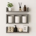 Ver imagem 2 de Prateleira Nicho Luxo Cinza