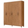 Guarda-Roupa Casal Santarém 6 Portas 2 Gavetas Freijó - Mx Móveis - 2
