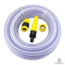 Ver imagem 5 de Mangueira Jardim Trancada Transparente 10 Metros PVC Horta
