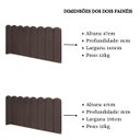 Ver imagem 6 de Cabeceira Painel Cama Queen Box Nuvem Suede Sandy 160 Cm:marrom