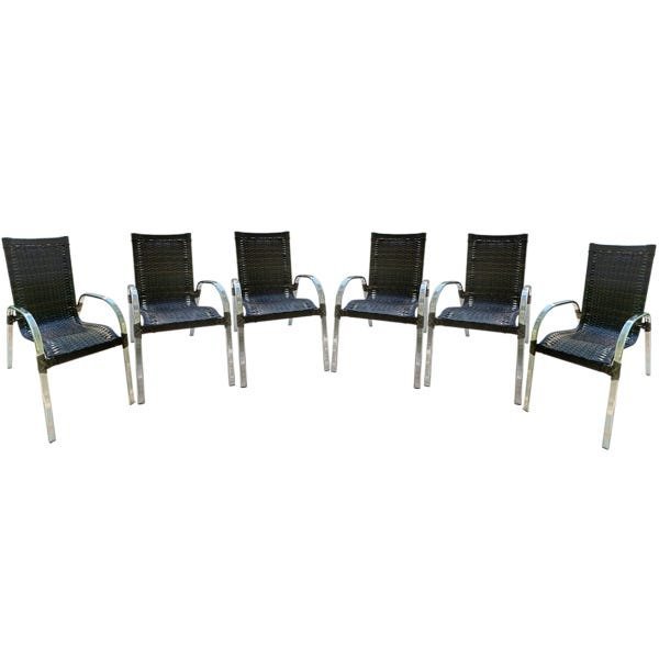6 Cadeiras Colômbia para área gourmet, varanda, piscina, sacada, Área externa, Edícula, Jardim 01 - 1