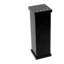 Ver imagem 1 de Porta Escova E Pasta De Dentes Em Acrílico Preto Com Strass