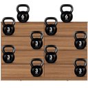 Ver imagem 4 de Cômoda Sinatra 8 Gavetas MDF-MDP com Puxador Cava Amêndoa Demóbile