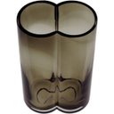 Ver mais imagens de Vaso Decorativo Enfeite Casa Flores 22x12x8cm Vidro Âmbar