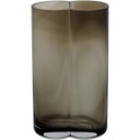 Ver imagem 5 de Vaso Decorativo Enfeite Casa Flores 22x12x8cm Vidro Âmbar