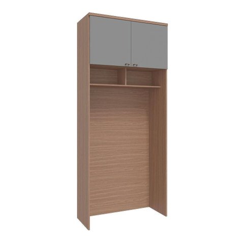 Guarda Roupa Modulo Ponte 2 Portas Setiba Plus Carvalho/fendi