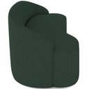 Ver imagem 7 de Sofá 3 Lugares Curvo Sala de Estar Living Lótus D02 Linho Verde Musgo 180 cm C-117 - Lyam Decor