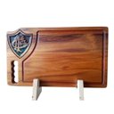 Ver imagem 1 de Tábua Churrasco Personalizada Resina Fluminense 40x24x2cm