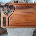 Ver imagem 2 de Tábua Churrasco Personalizada Resina Fluminense 40x24x2cm