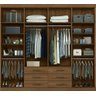 Guarda-roupa Casal 8 Portas 6 Gavetas 238,80cm Master Santos Andirá - 3