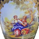 Ver imagem 7 de Par de Anforas + Centro de Mesa Azul Escuro 44x12x12cm e 22x29x19cm